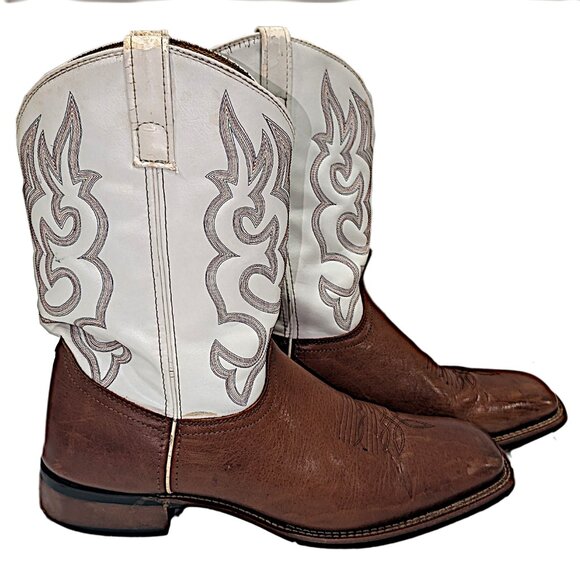 Laredo 7891 Men's Lodi Collection Stockman Boot with Redwood Cowhide Size 13D - Picture 4 of 10